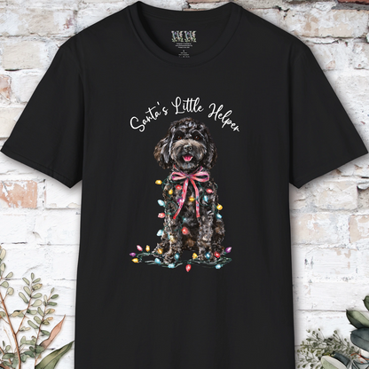 Cavoodle/Cavapoo #1 Santa's little helper. unisex T shirt