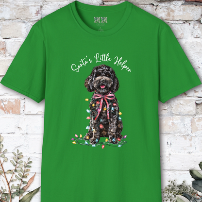Cavoodle/Cavapoo #1 Santa's little helper. unisex T shirt