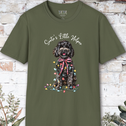 Cavoodle/Cavapoo #1 Santa's little helper. unisex T shirt