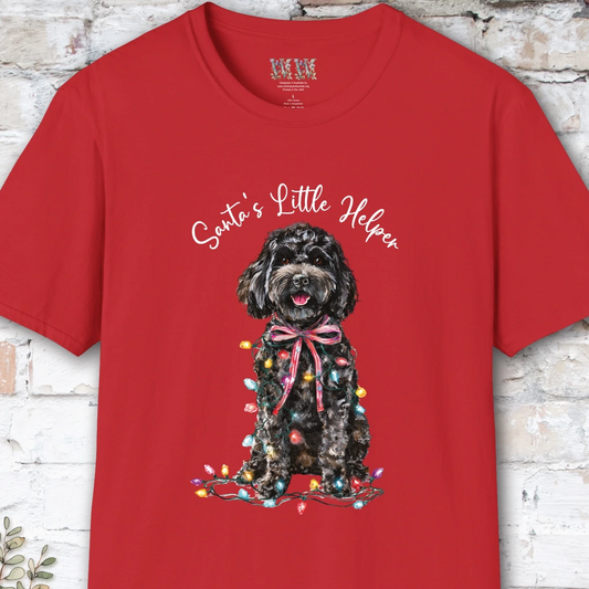 Cavoodle/Cavapoo #1 Santa's little helper. unisex T shirt