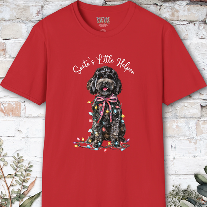 Cavoodle/Cavapoo #1 Santa's little helper. unisex T shirt