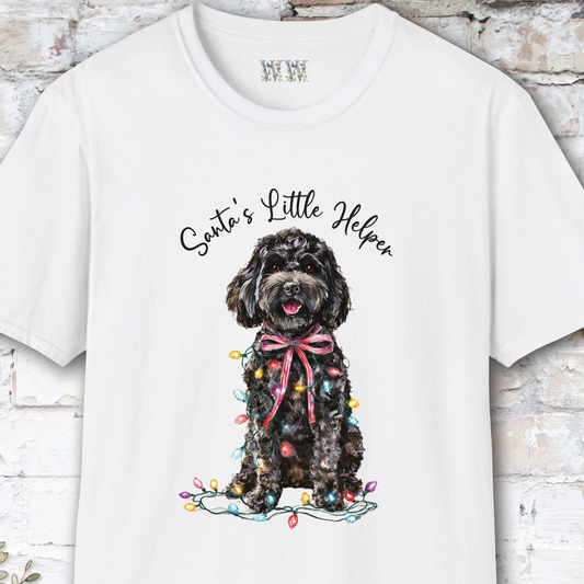 Cavoodle/Cavapoo #1 Santa's little helper. unisex T shirt