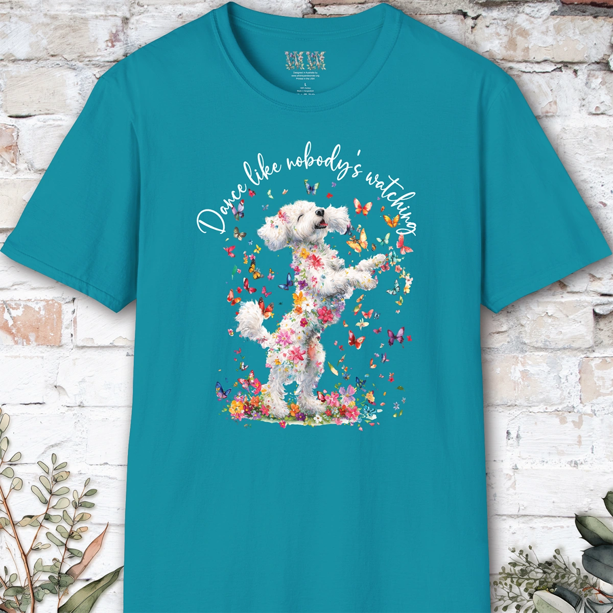 Cavoodle/Cavapoo #2 "Dance like nobody's watching" unisex T shirt