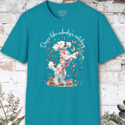 Cavoodle/Cavapoo #2 "Dance like nobody's watching" unisex T shirt