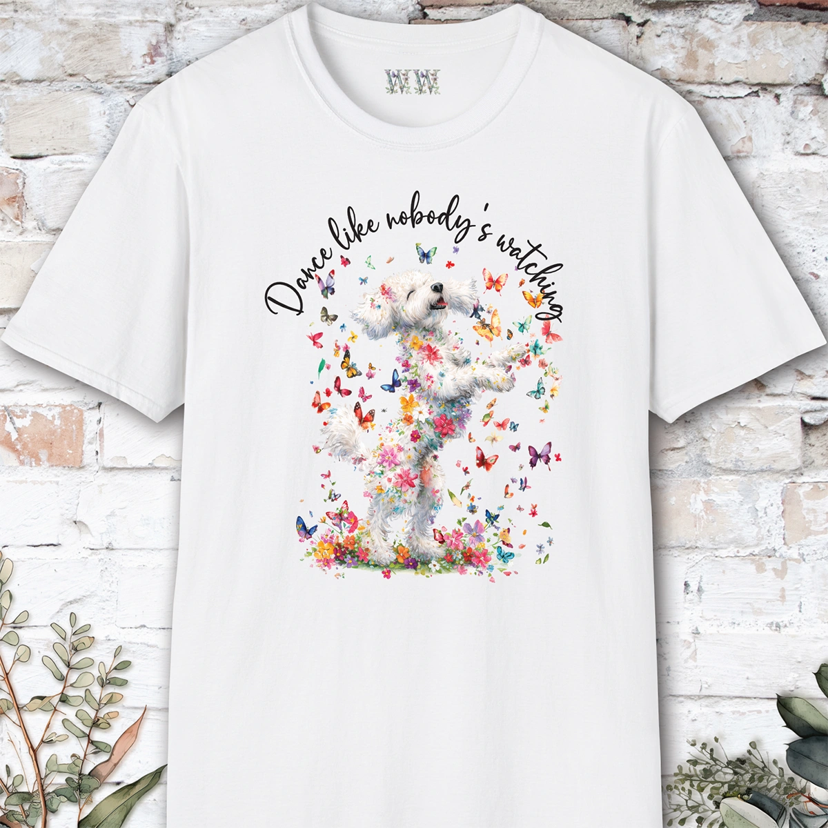 Cavoodle/Cavapoo #2 "Dance like nobody's watching" unisex T shirt