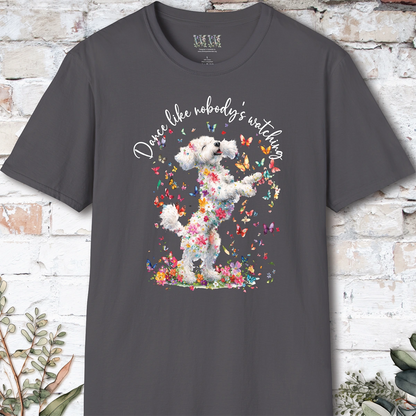 Cavoodle/Cavapoo #2 "Dance like nobody's watching" unisex T shirt