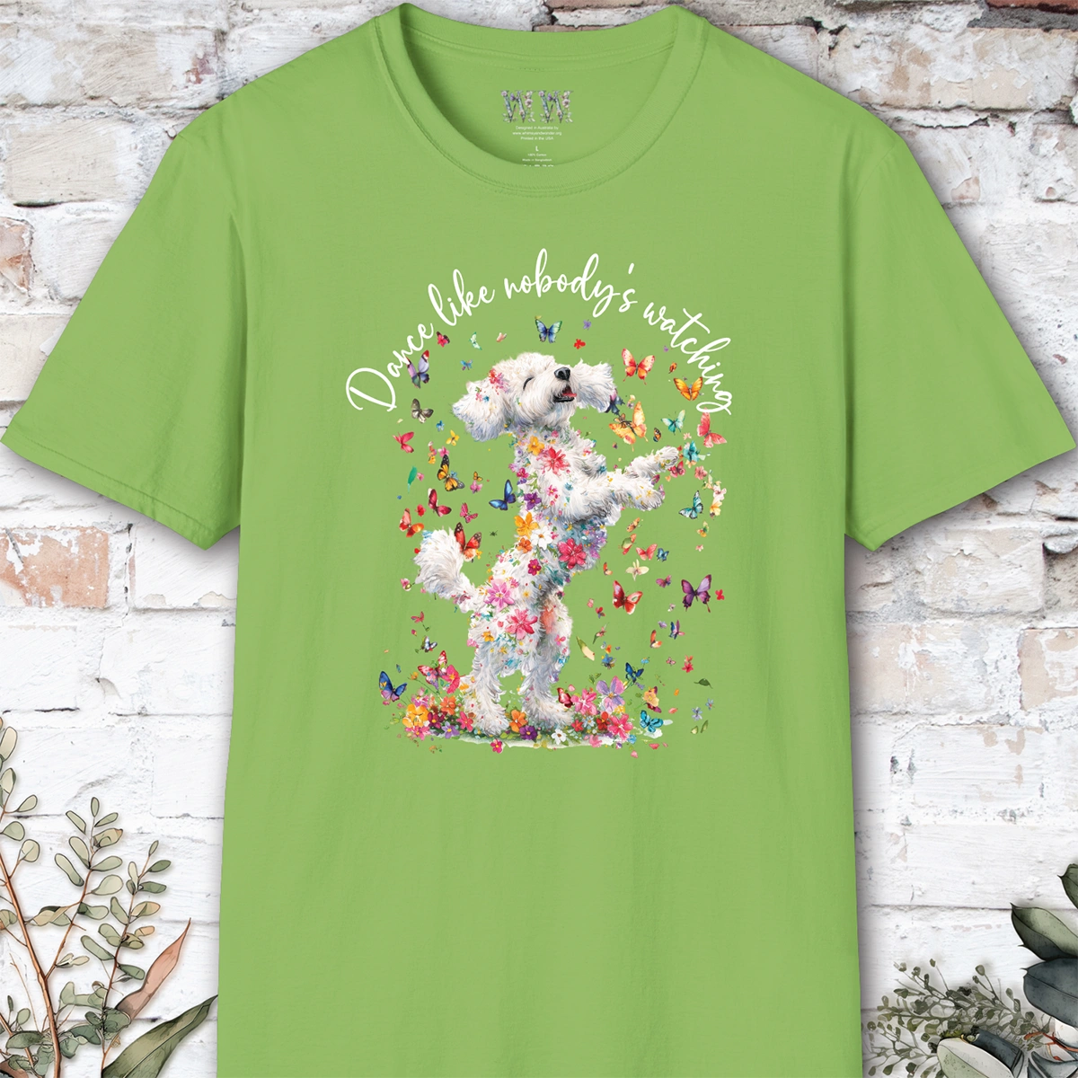 Cavoodle/Cavapoo #2 "Dance like nobody's watching" unisex T shirt