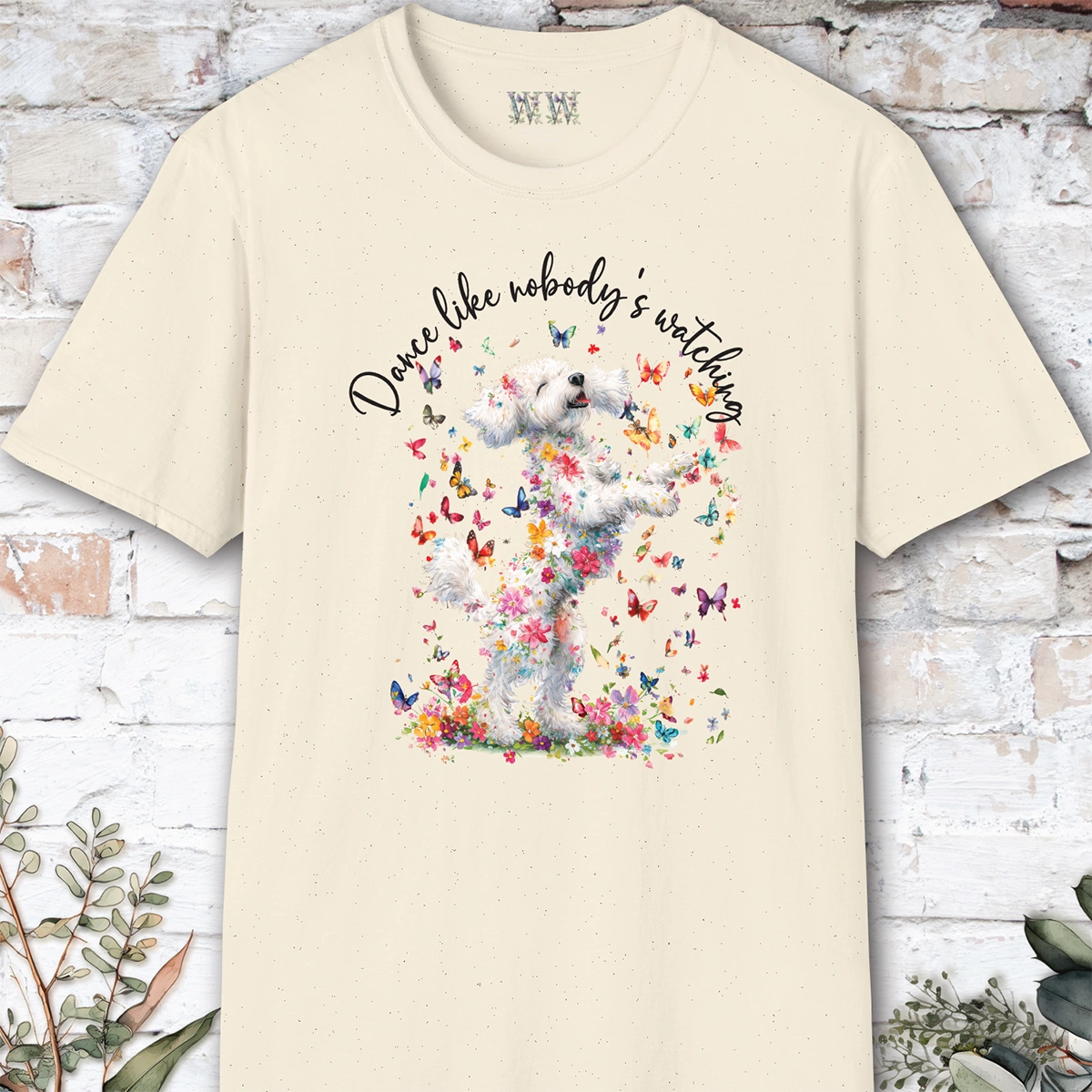Cavoodle/Cavapoo #2 "Dance like nobody's watching" unisex T shirt
