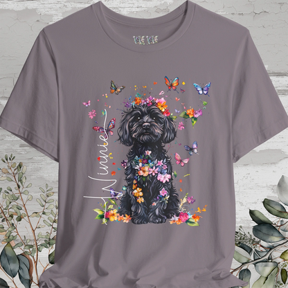 Cavoodle/Cavapoo #2 Floral Personalized T shirt