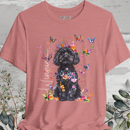 Cavoodle/Cavapoo #2 Floral Personalized T shirt