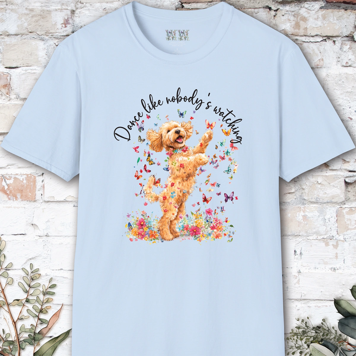 Cavoodle/Cavapoo #3 "Dance like nobody's watching" unisex T shirt
