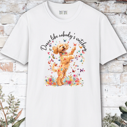 Cavoodle/Cavapoo #3 "Dance like nobody's watching" unisex T shirt