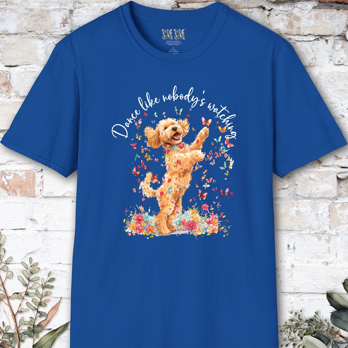 Cavoodle/Cavapoo #3 "Dance like nobody's watching" unisex T shirt