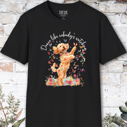 Cavoodle/Cavapoo #3 "Dance like nobody's watching" unisex T shirt