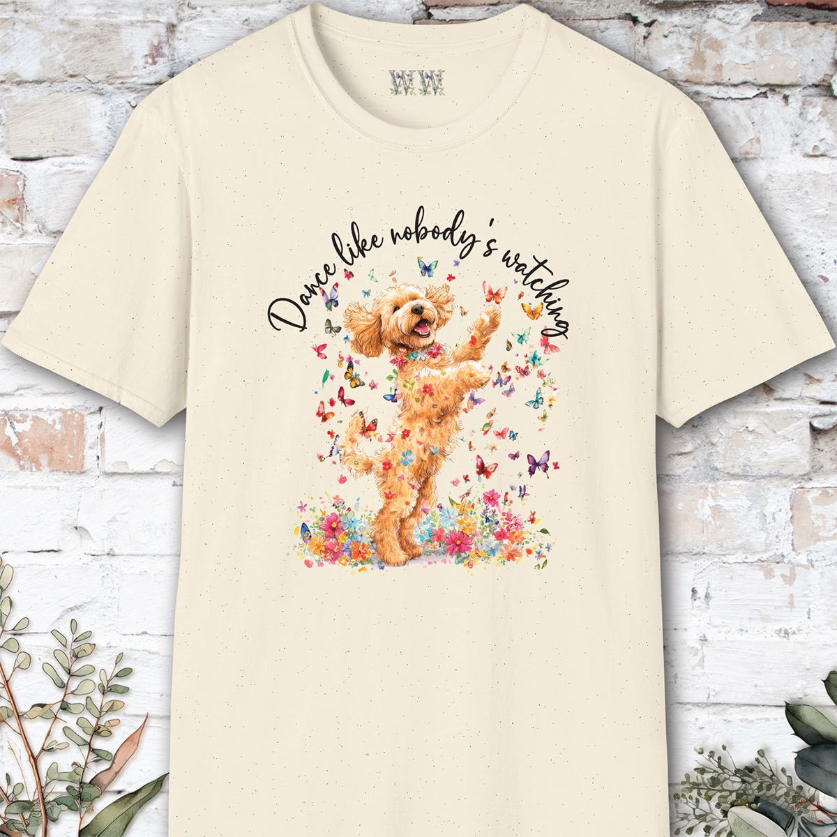 Cavoodle/Cavapoo #3 "Dance like nobody's watching" unisex T shirt