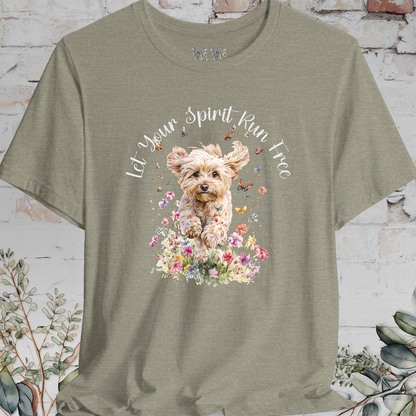 Cavoodle/Cavapoo 'Let your spirit run free' T shirt