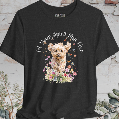 Cavoodle/Cavapoo 'Let your spirit run free' T shirt