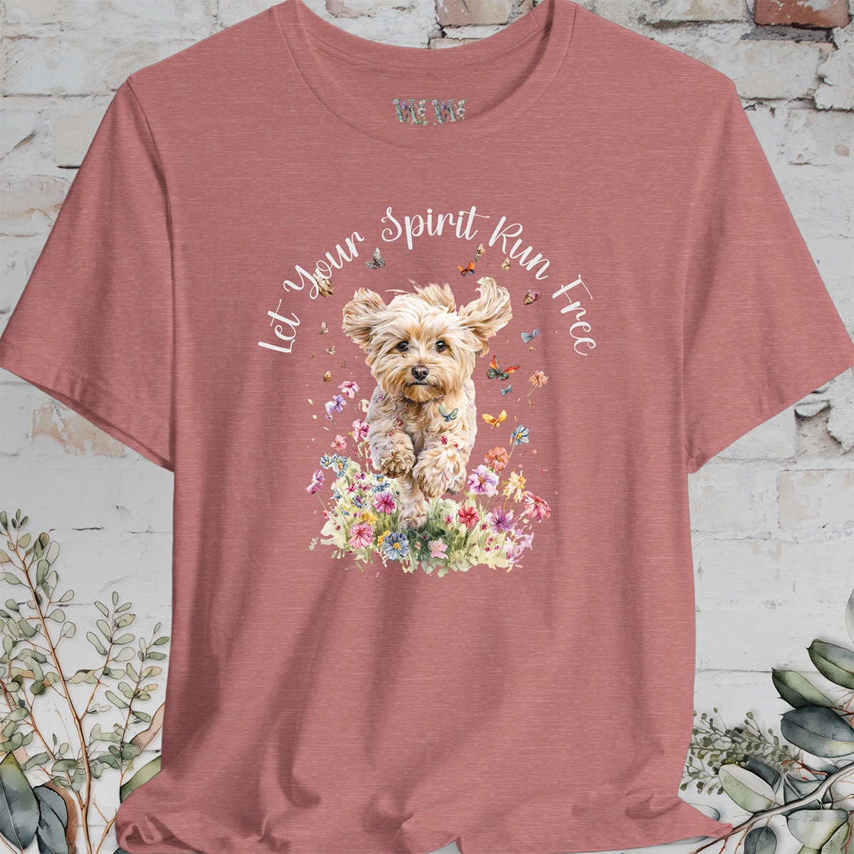 Cavoodle/Cavapoo 'Let your spirit run free' T shirt