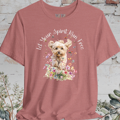 Cavoodle/Cavapoo 'Let your spirit run free' T shirt