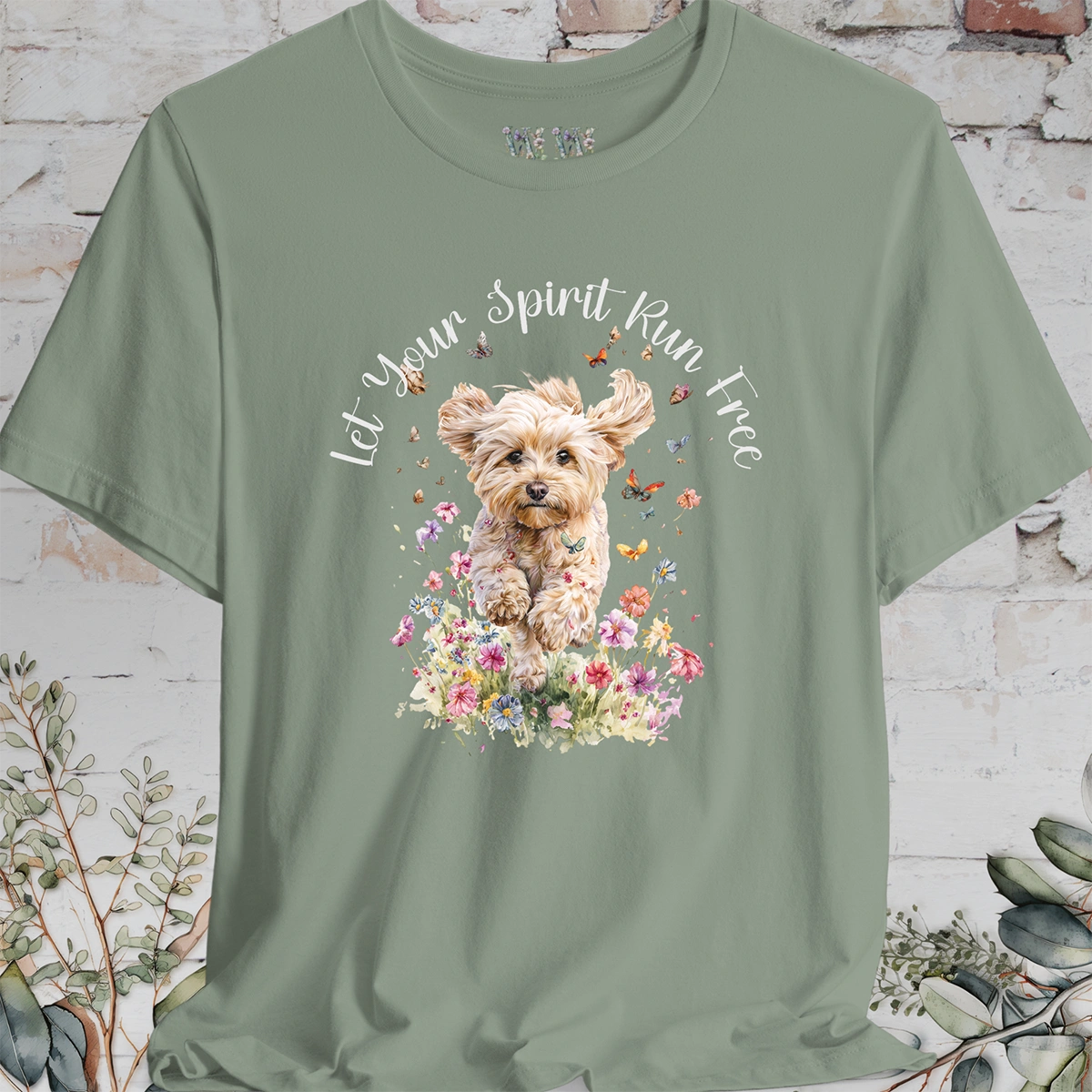Cavoodle/Cavapoo 'Let your spirit run free' T shirt