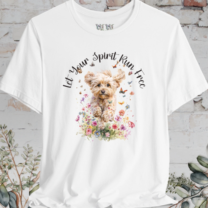 Cavoodle/Cavapoo 'Let your spirit run free' T shirt