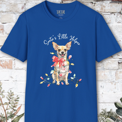 Chihuahua #1 Santa's little helper. unisex T shirt