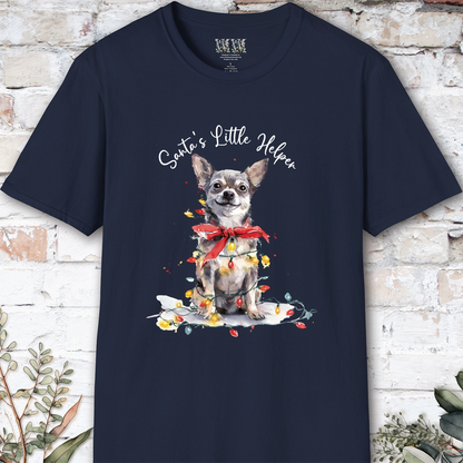 Chihuahua #2 Santa's little helper. unisex T shirt