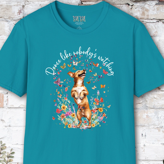 Chiweenie #2 "Dance like nobody's watching" unisex T shirt