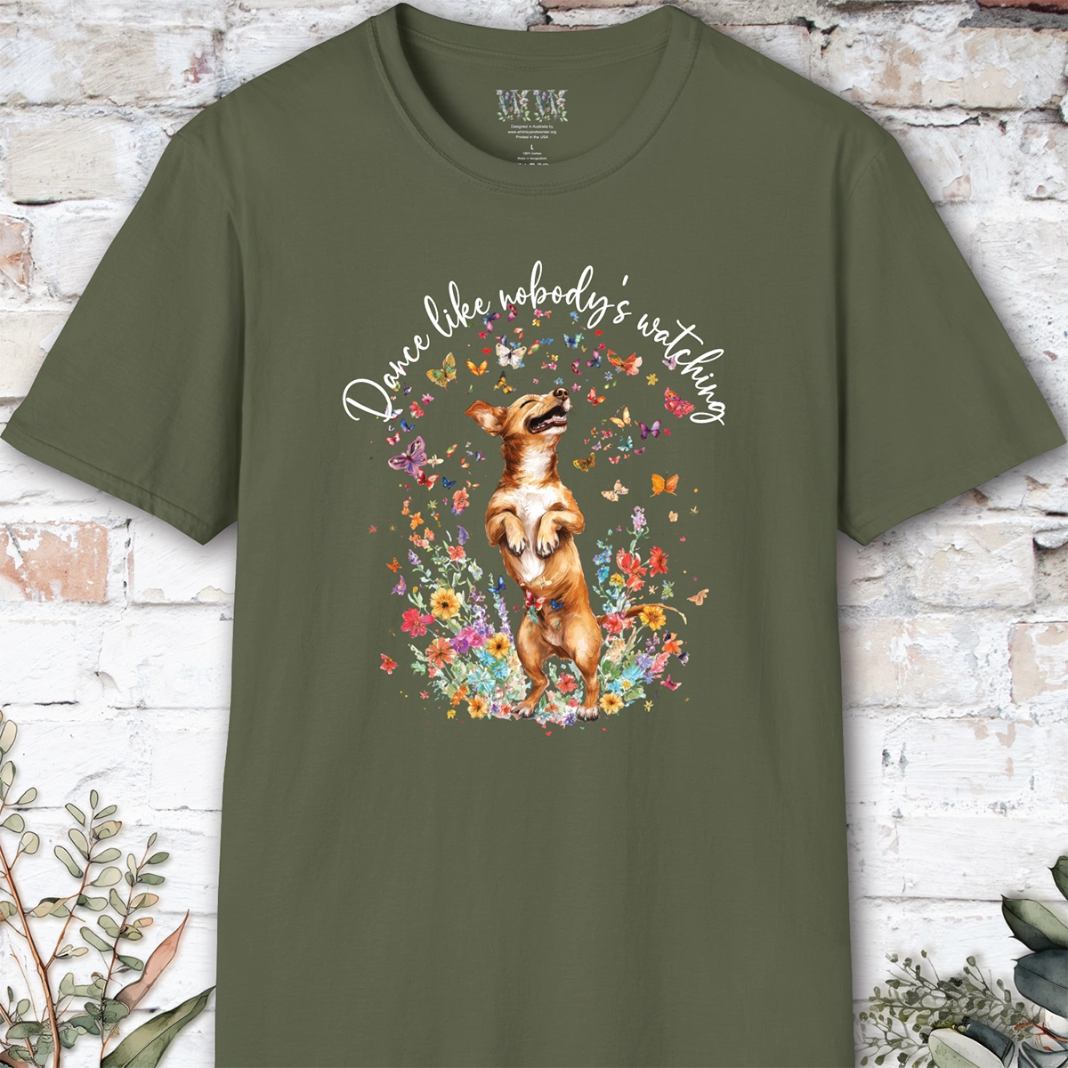 Chiweenie #2 "Dance like nobody's watching" unisex T shirt