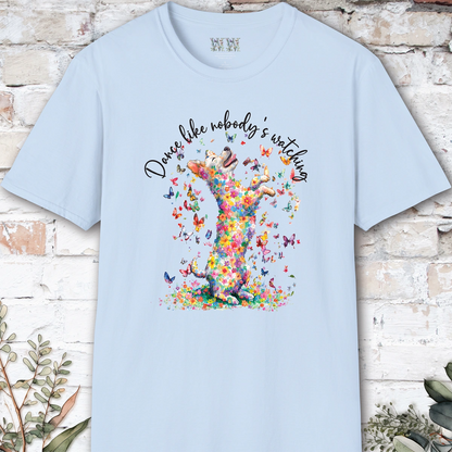 Chiweenie "Dance like nobody's watching" unisex T shirt