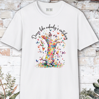 Chiweenie "Dance like nobody's watching" unisex T shirt