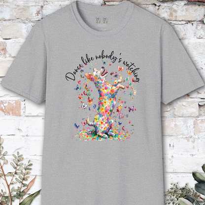 Chiweenie "Dance like nobody's watching" unisex T shirt