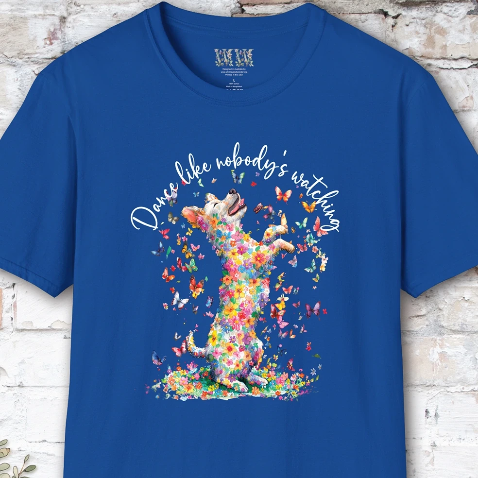 Chiweenie "Dance like nobody's watching" unisex T shirt