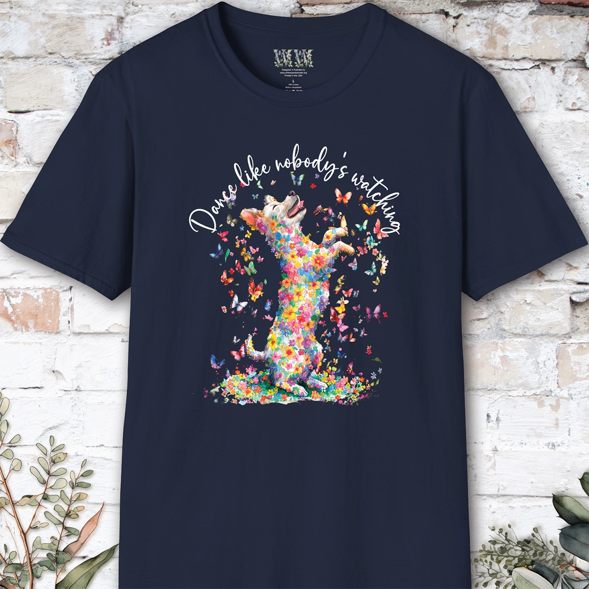 Chiweenie "Dance like nobody's watching" unisex T shirt
