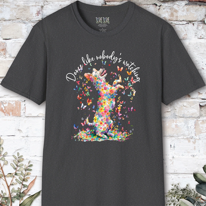 Chiweenie "Dance like nobody's watching" unisex T shirt