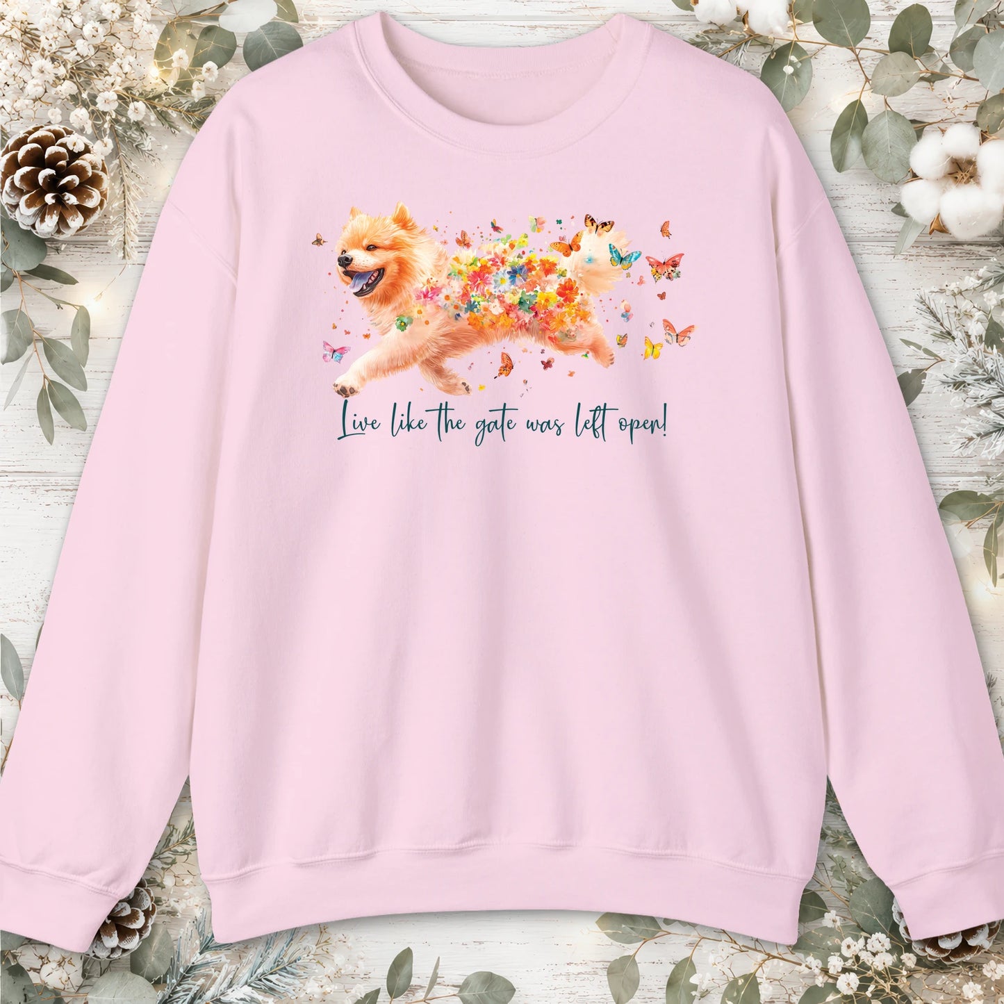 Chow Chow #1 Live like the gate was left open unisex T shirt