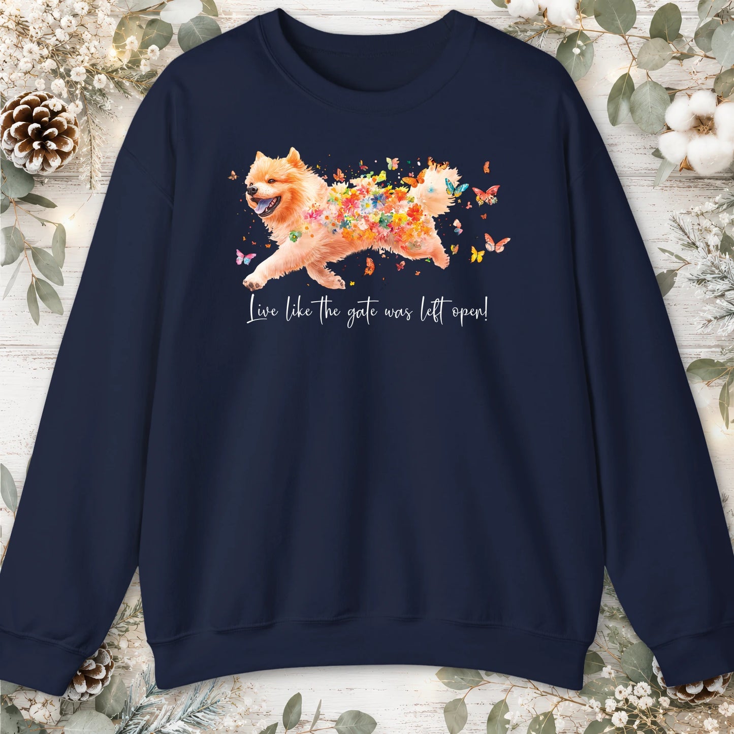 Chow Chow #1 Live like the gate was left open unisex T shirt