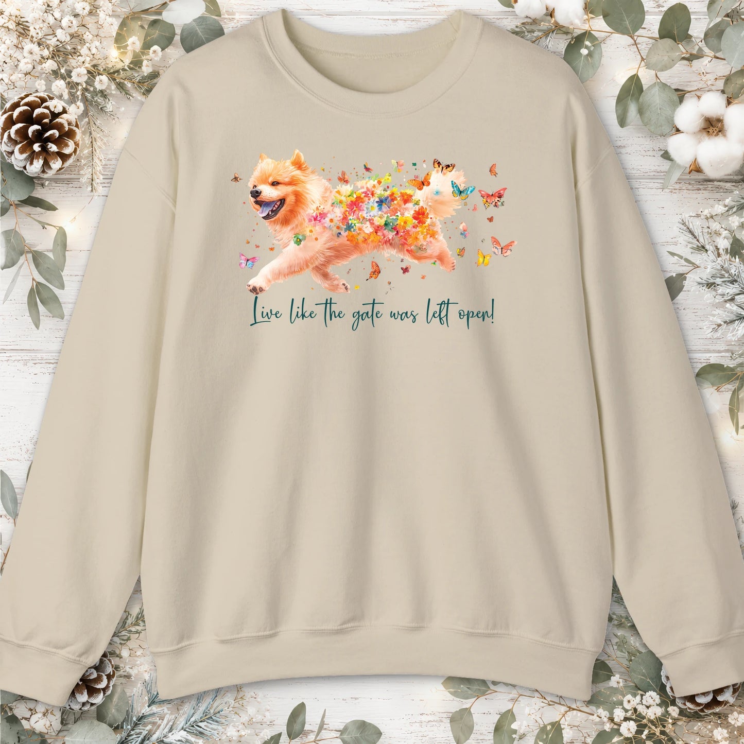 Chow Chow #1 Live like the gate was left open unisex T shirt