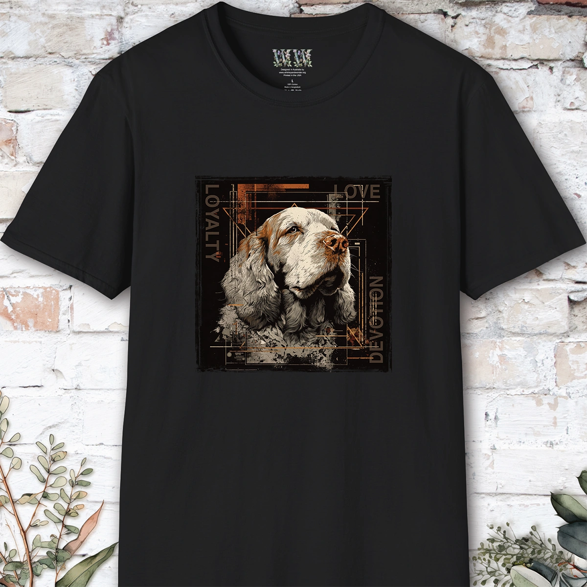 Clumber Spaniel Devotion, Loyalty, Love, Devotion unisex T Shirt