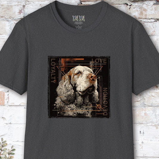 Clumber Spaniel Devotion, Loyalty, Love, Devotion unisex T Shirt