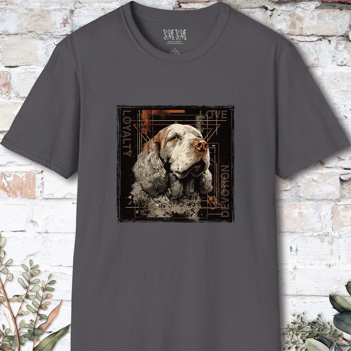 Clumber Spaniel Devotion, Loyalty, Love, Devotion unisex T Shirt