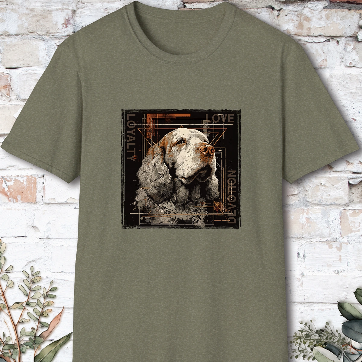 Clumber Spaniel Devotion, Loyalty, Love, Devotion unisex T Shirt