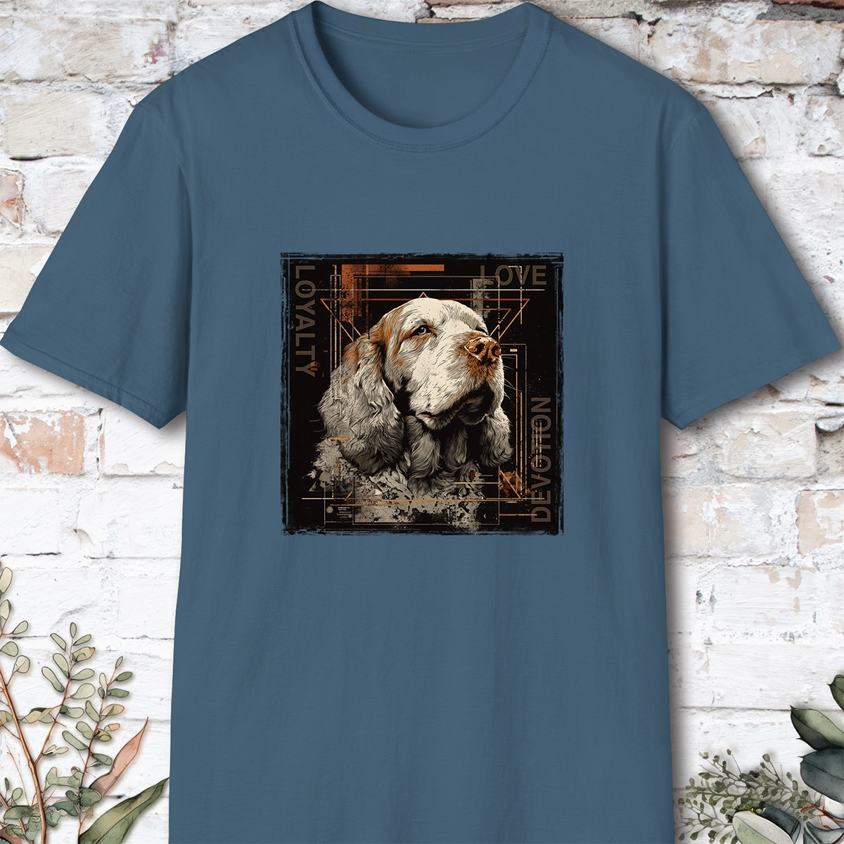 Clumber Spaniel Devotion, Loyalty, Love, Devotion unisex T Shirt