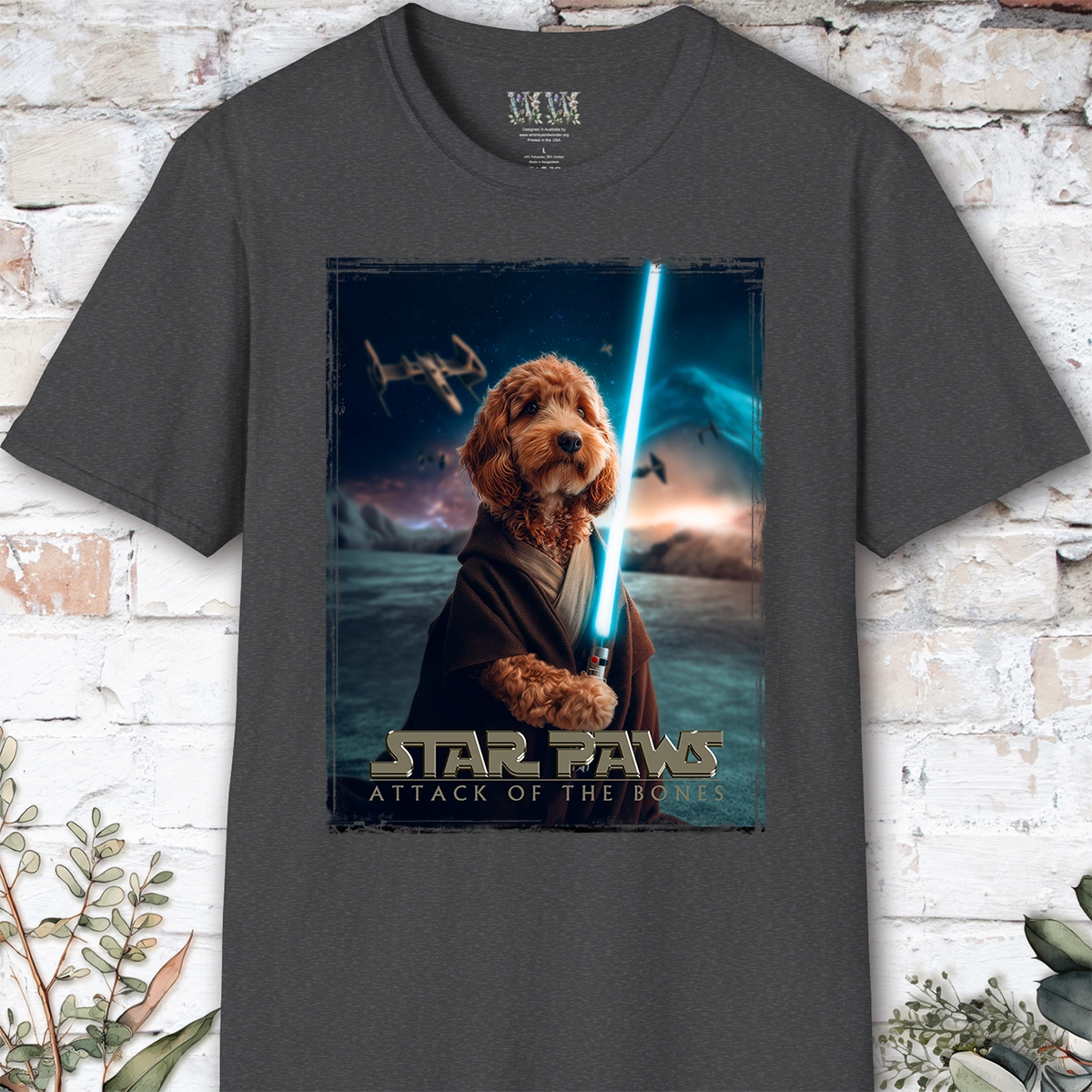 Cockapoo #1 Star Paws Unisex T shirt