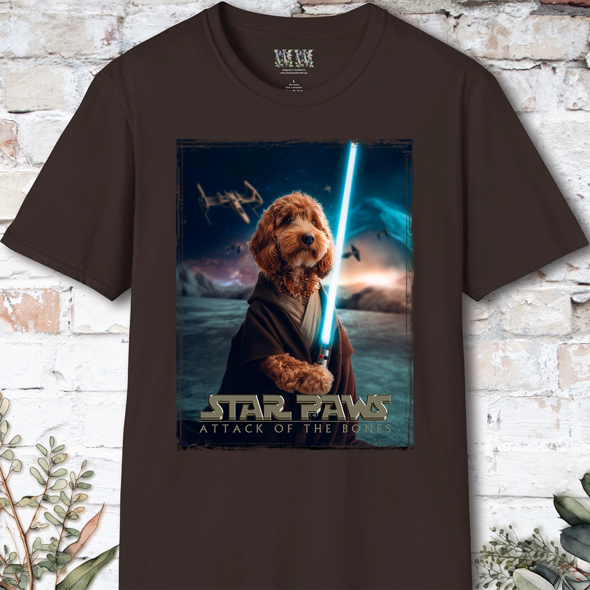 Cockapoo #1 Star Paws Unisex T shirt