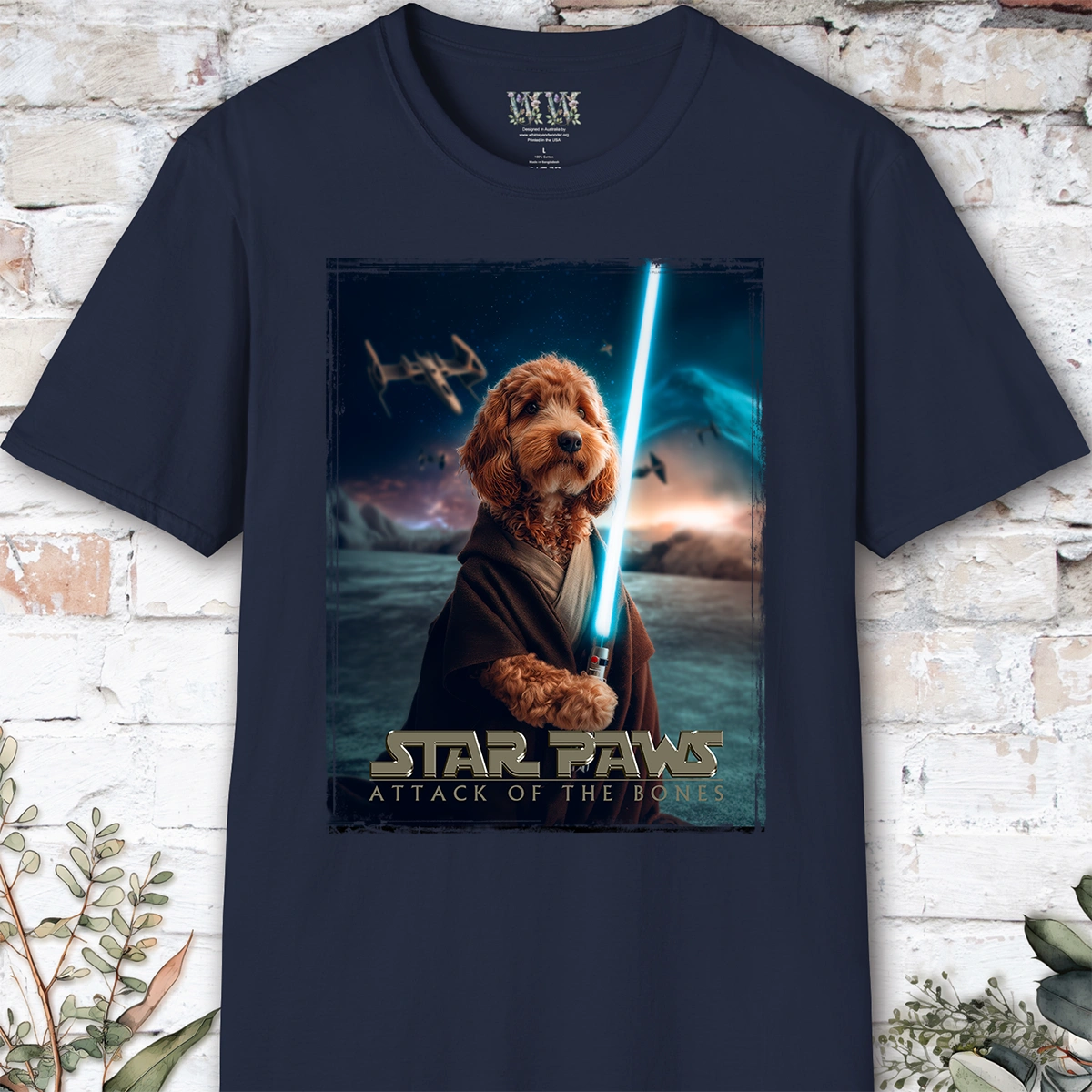 Cockapoo #1 Star Paws Unisex T shirt