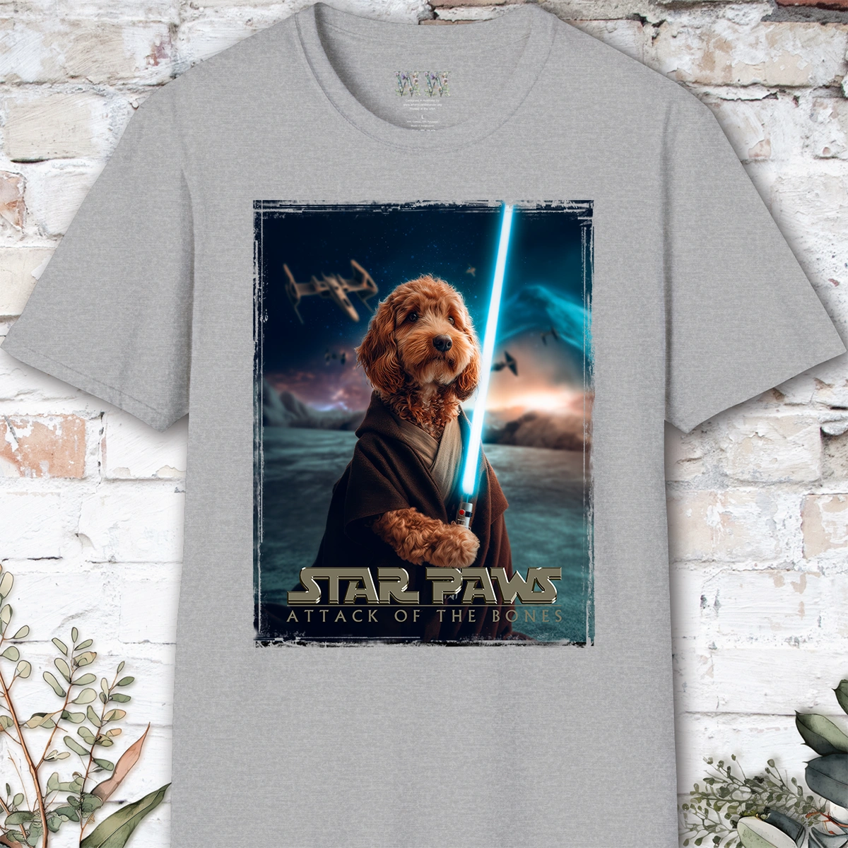 Cockapoo #1 Star Paws Unisex T shirt