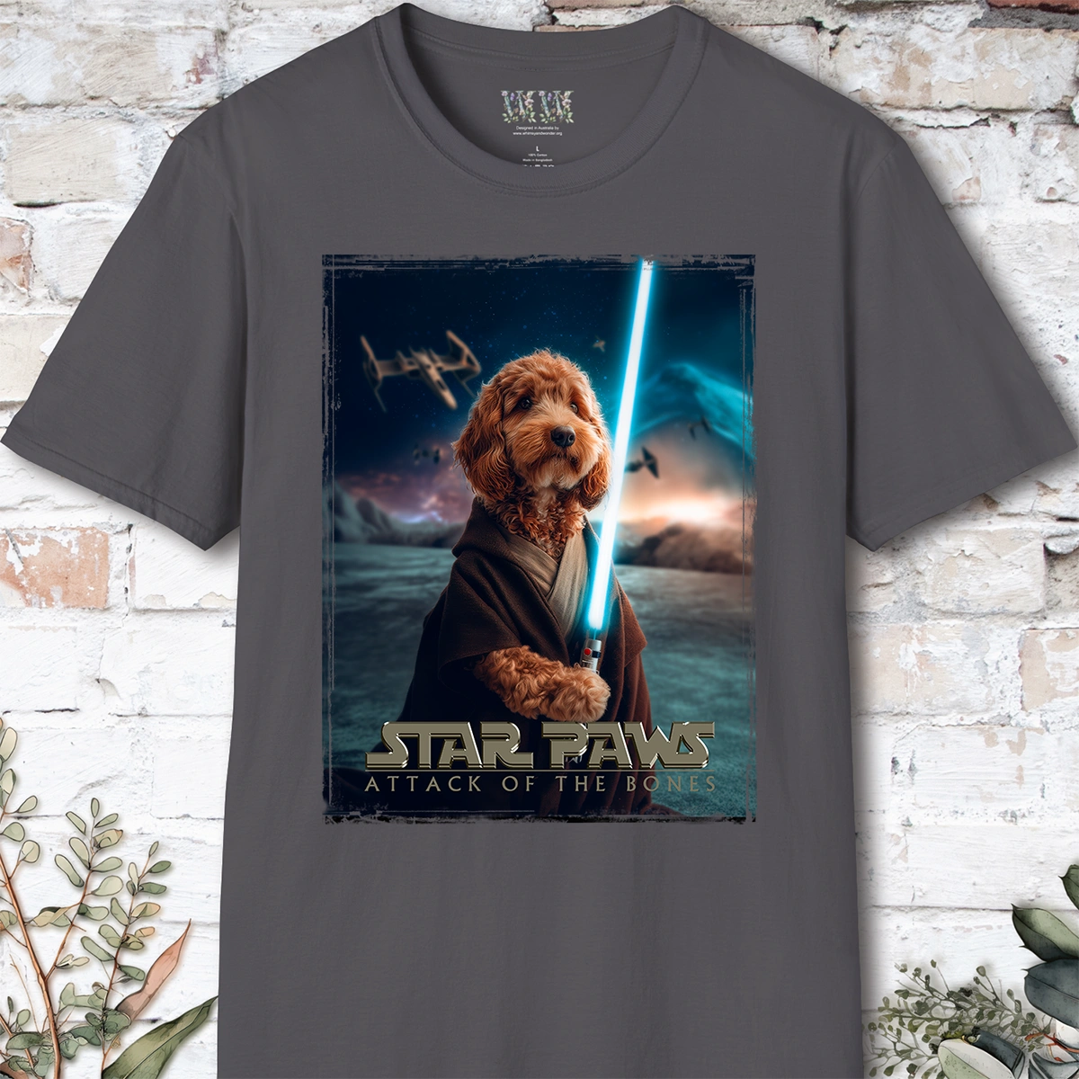 Cockapoo #1 Star Paws Unisex T shirt