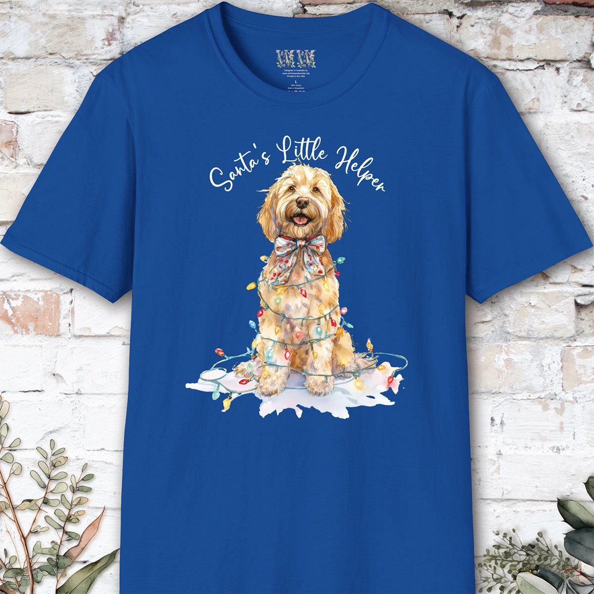 Cockapoo/Cavapoo/Cavoodle #2 Santa's little helper. unisex T shirt
