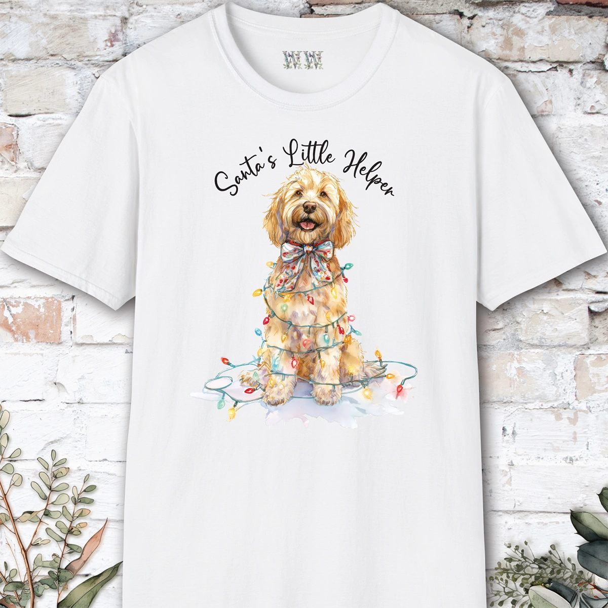 Cockapoo/Cavapoo/Cavoodle #2 Santa's little helper. unisex T shirt